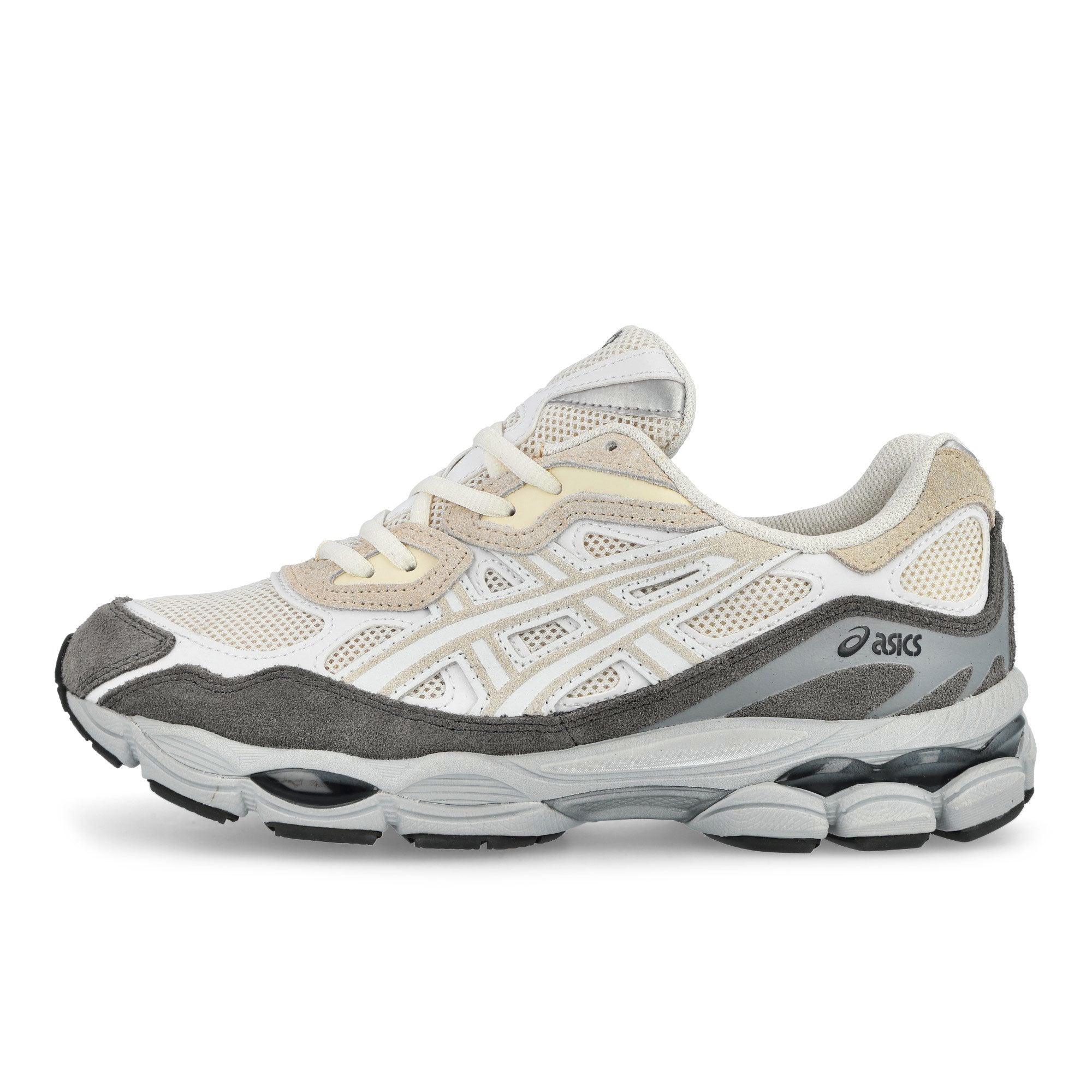 Asics Gel-NYC Cream / White Low Top Sneakers 1203A383-113 | Overkill
