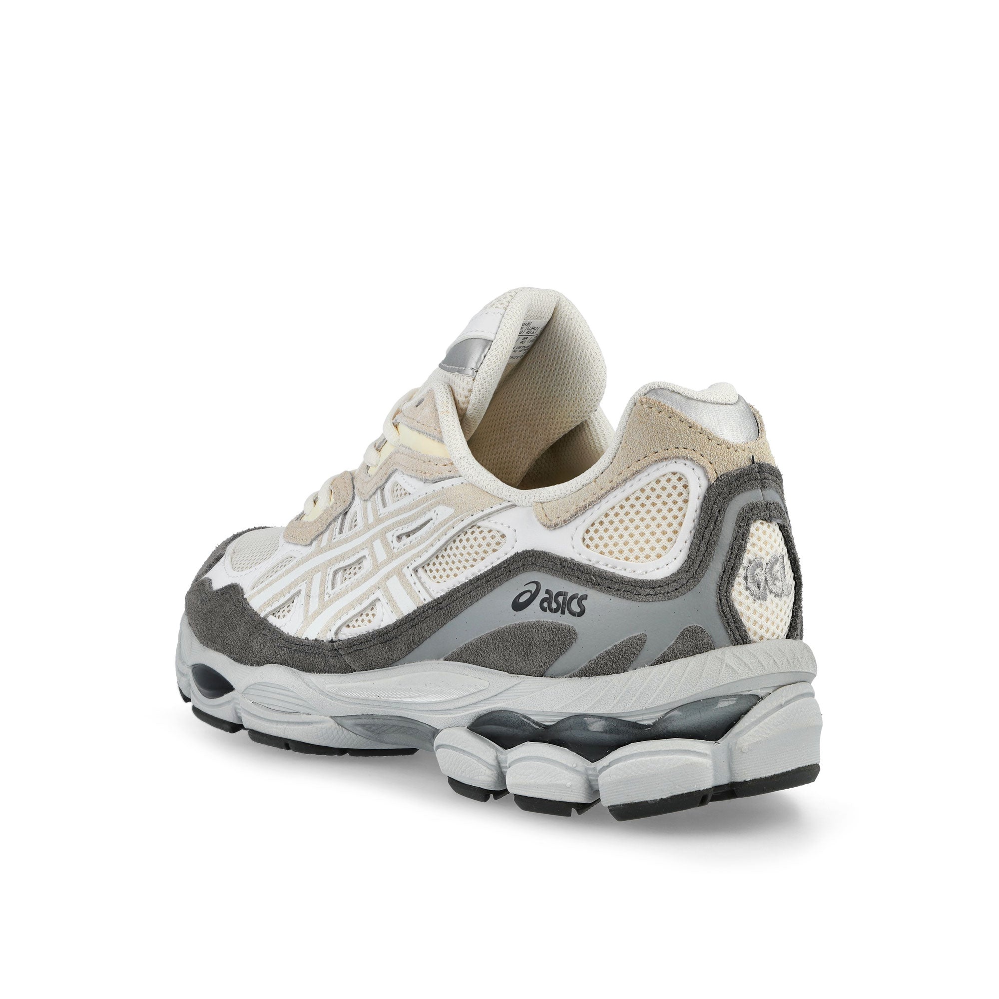 Asics Gel-NYC Cream / White Low Top Sneakers 1203A383-113 Material | Overkill
