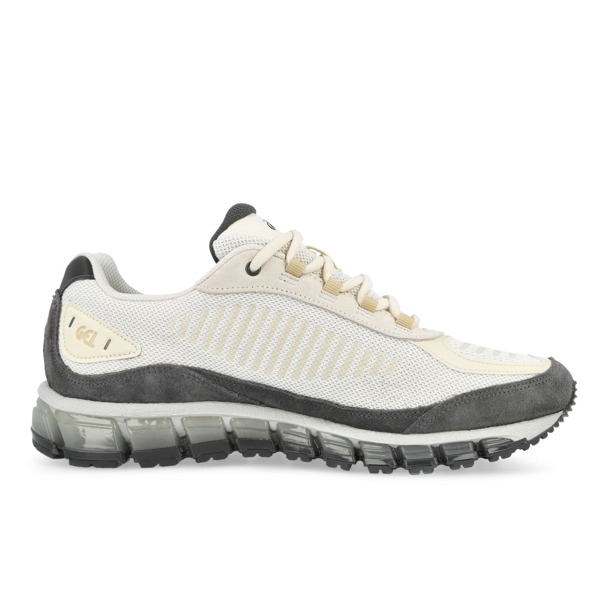 Asics Gel-Quantum 360 I AMP Cream / Obsidian Grey Low Top Sneakers 1203A731-100 Silhouette | Overkill
