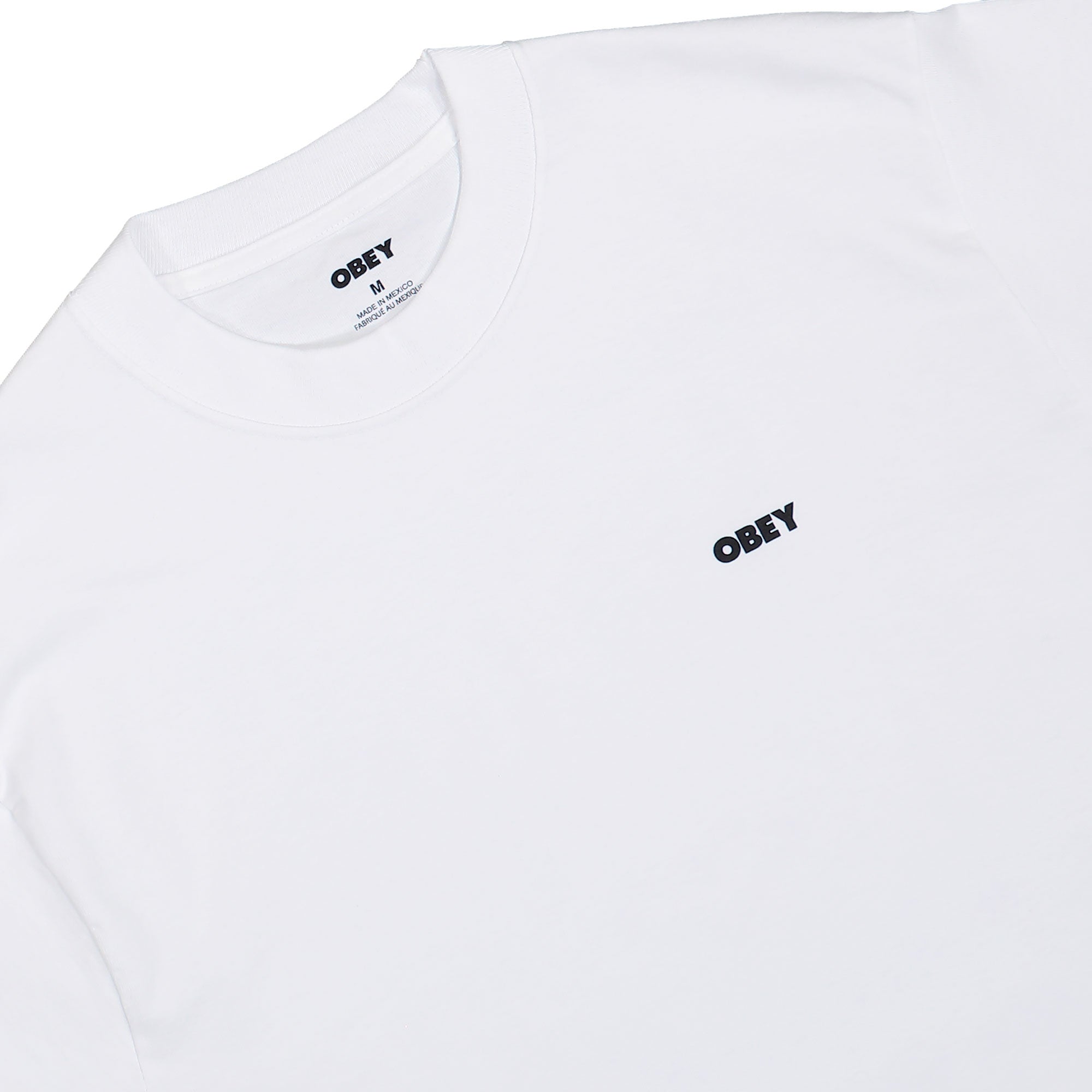Obey Obey Heat Map Icon White T-Shirts 168024356-WHT Detailfoto | Overkill
