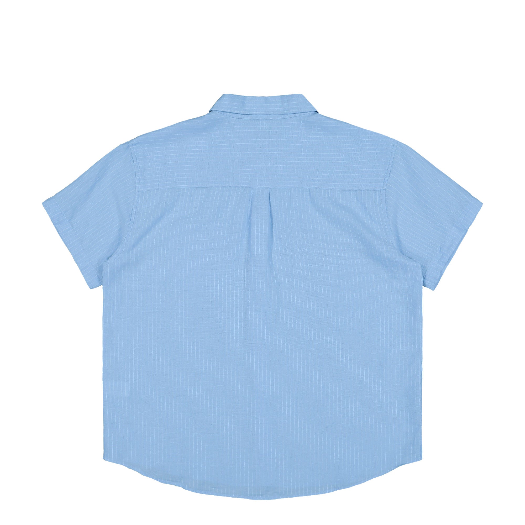 Obey Barry Woven Sky Blue Multi Shirts  181210470-SKY  Close-up | Overkill
