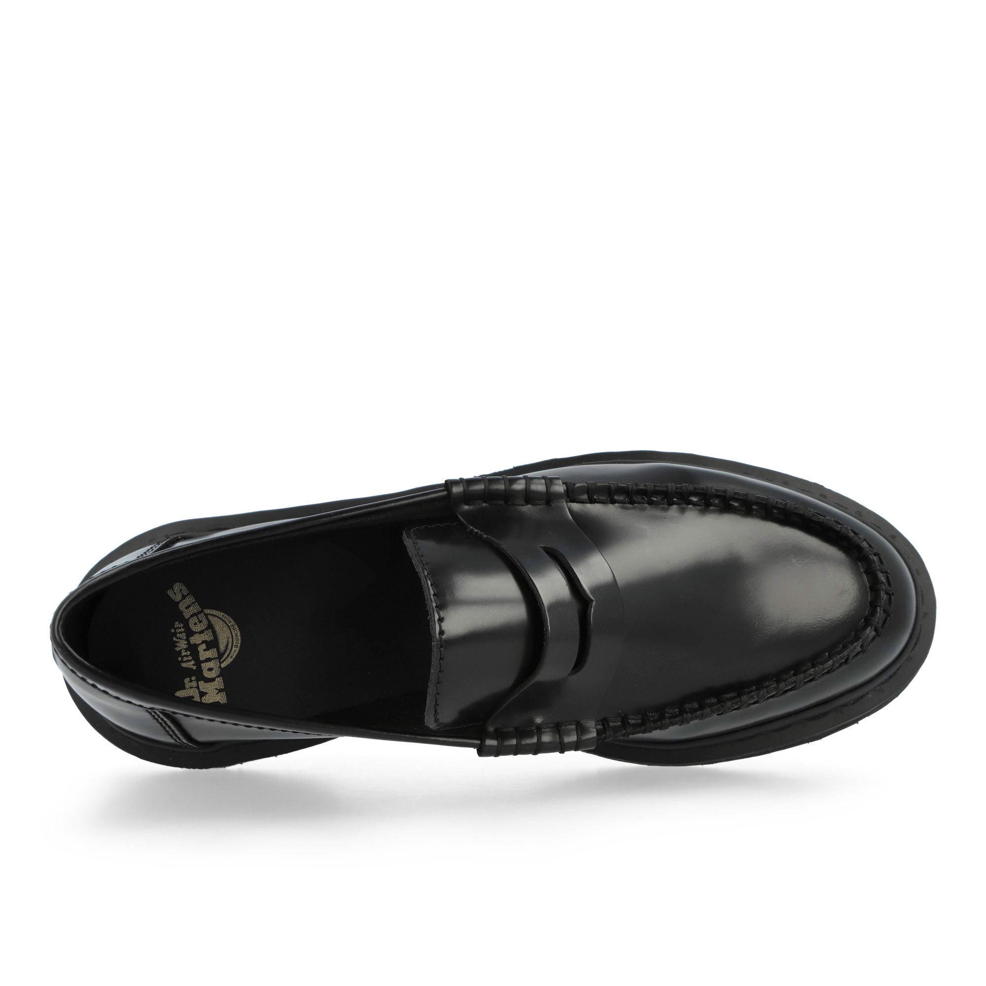 Dr. Martens Penton Black Polished Smooth Loafers & Lace Ups 25015001 Detailfoto | Overkill
