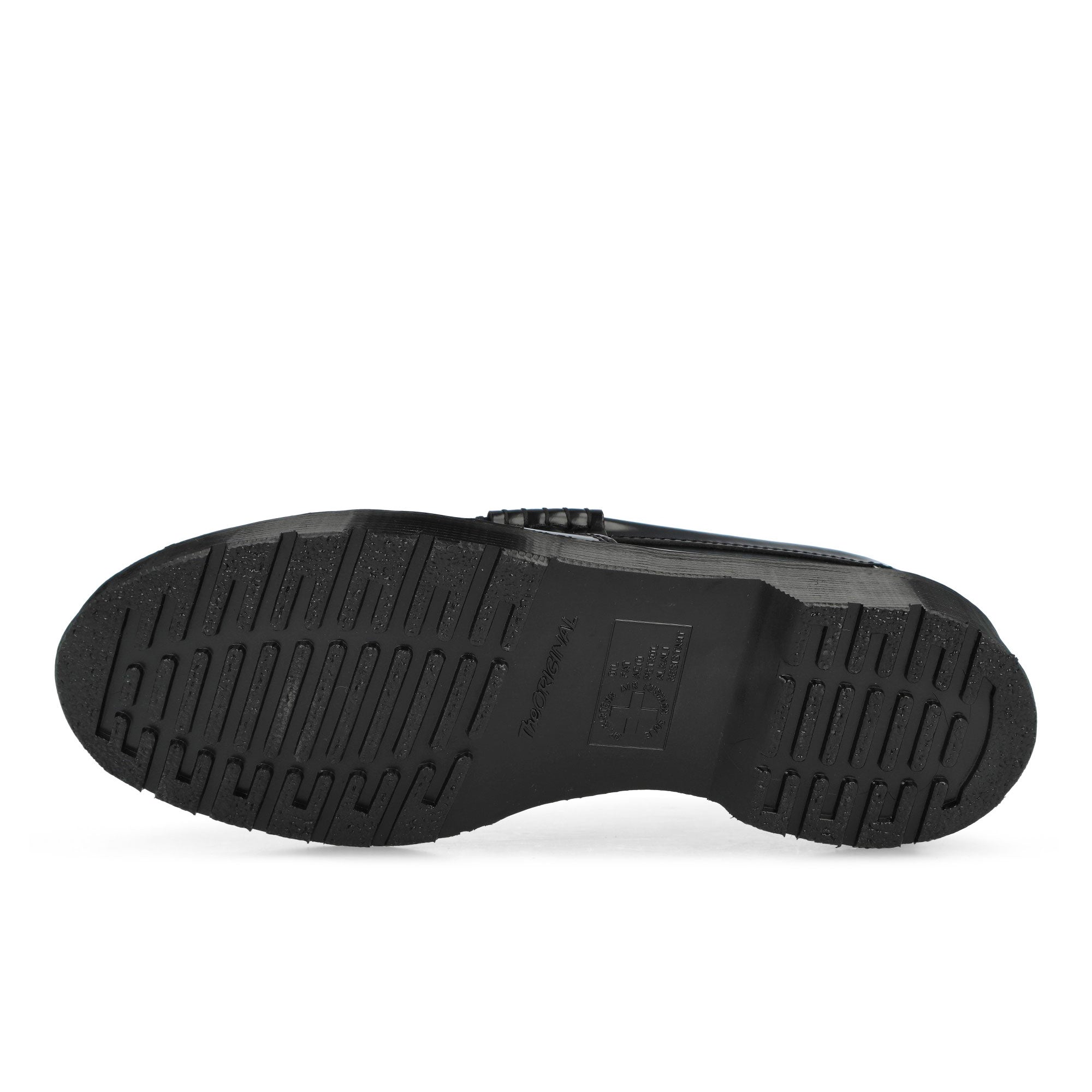 Dr. Martens Penton Black Polished Smooth Loafers & Lace Ups 25015001 Detail View 1 | Overkill