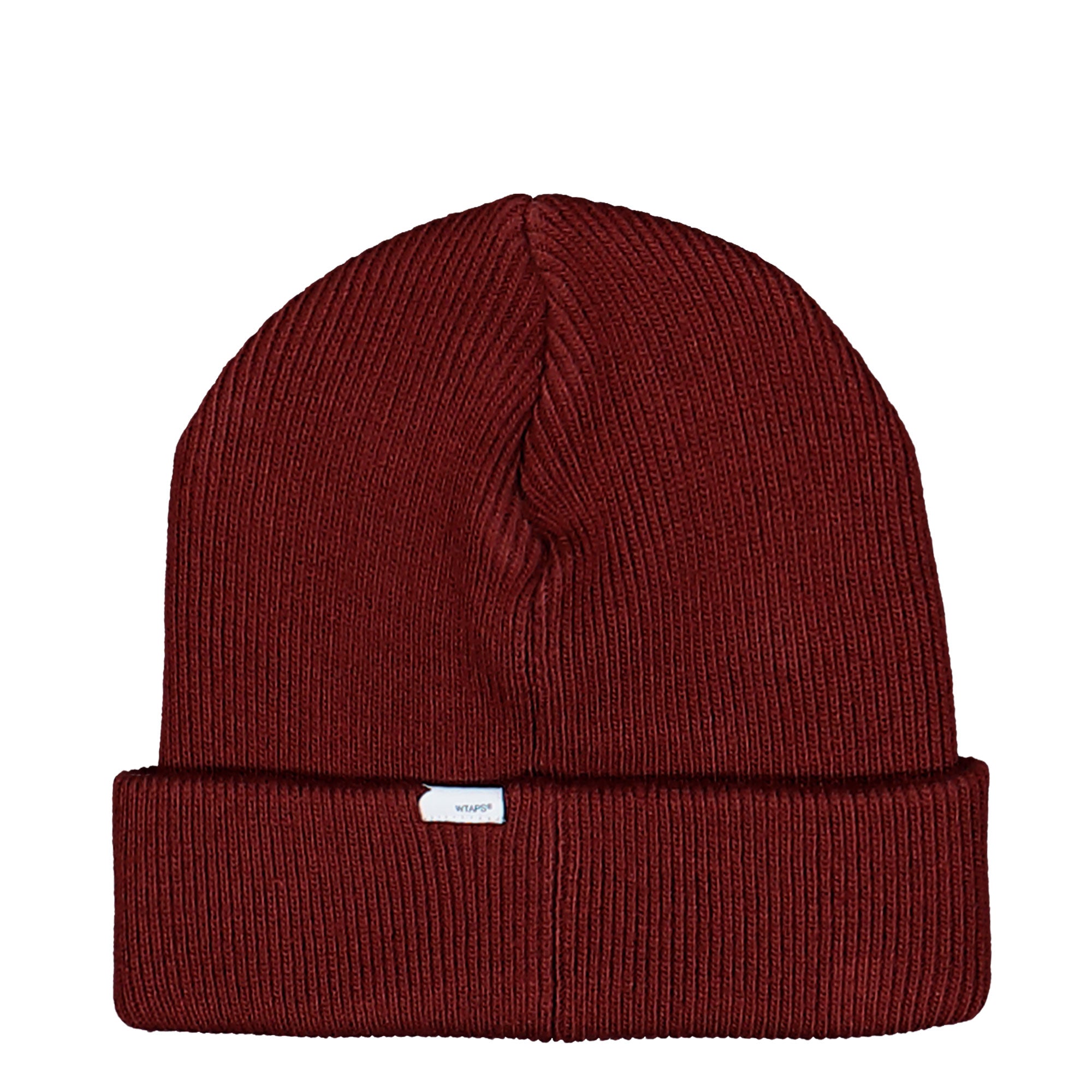 WTAPS FGZ / Beanie / ALNY Burgundy Beanies 252MADT-HT02 Close-up | Overkill
