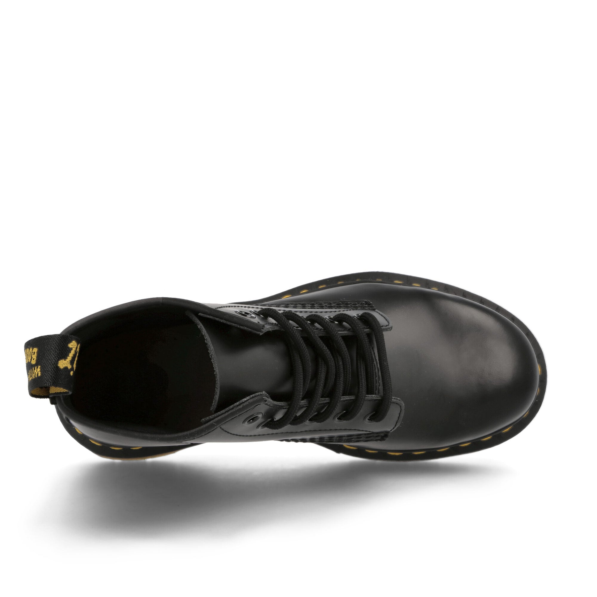 Dr. Martens 101 Y's Black Smooth Black Boots Detailfoto | Overkill