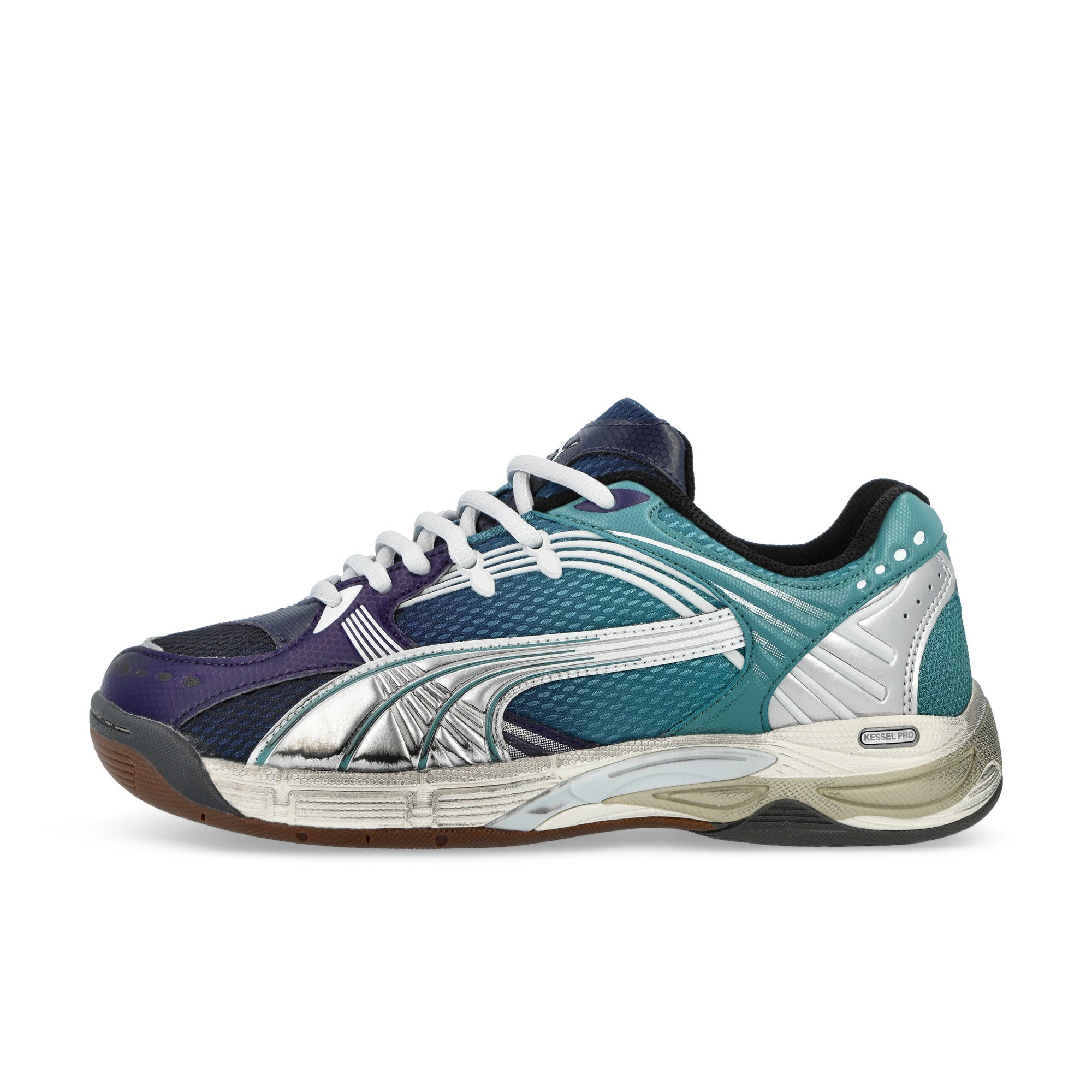 Puma Kessel Pro Bold Blue - Warm White Low Top Sneakers 402964 04 | Overkill
