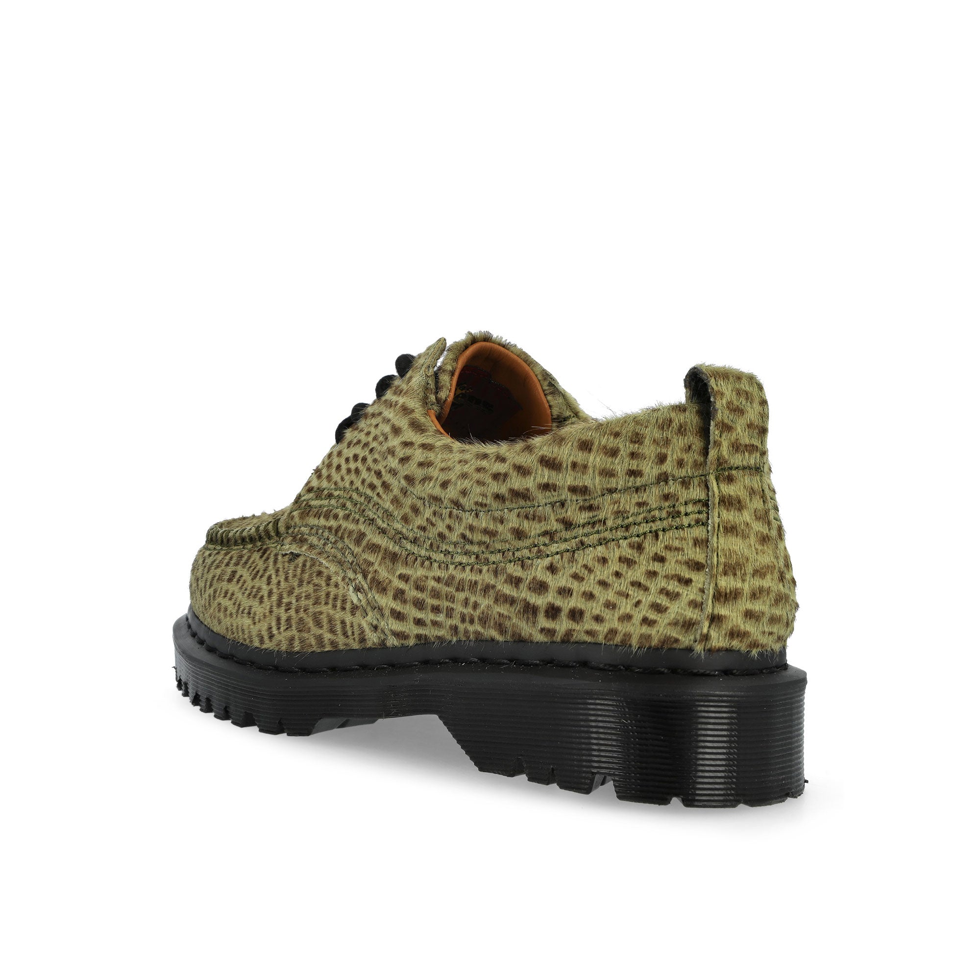 Dr. Martens Lowell Olive Green Loafers & Lace Ups 42836300 Material | Overkill
