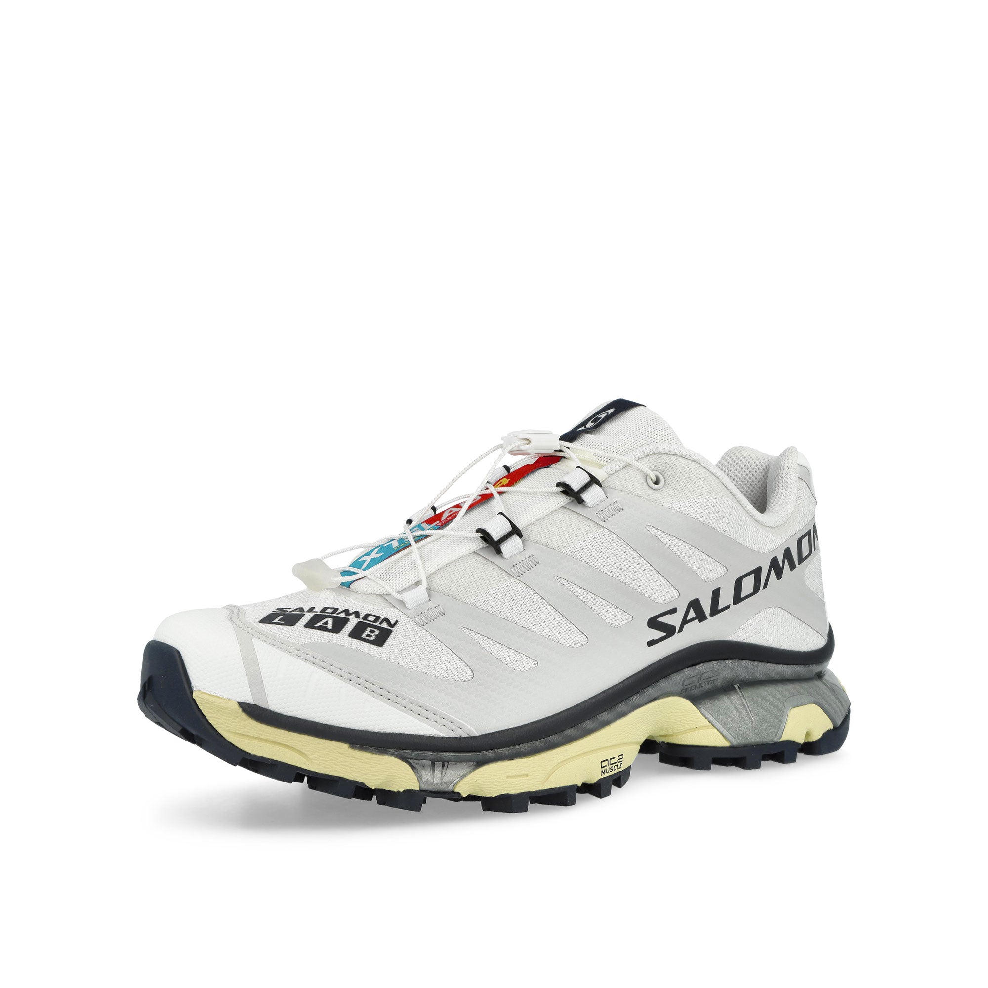 Salomon XT-4 OG White / Lunar Rock / Night Sky Low Top Sneakers 491871 Close-up | Overkill
