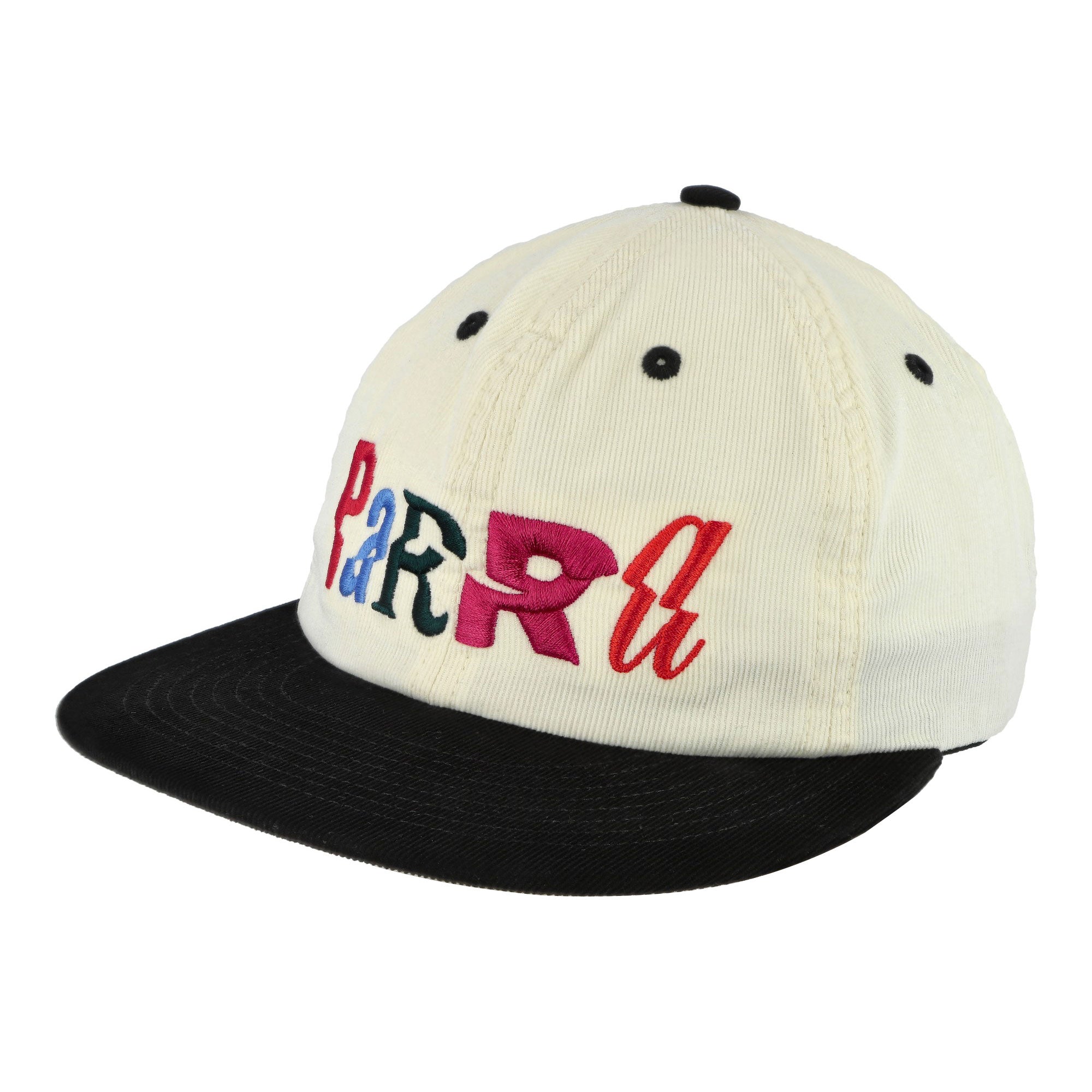 Parra Error Logo 5 Panel Hat Off White Basecap 55197 | Overkill