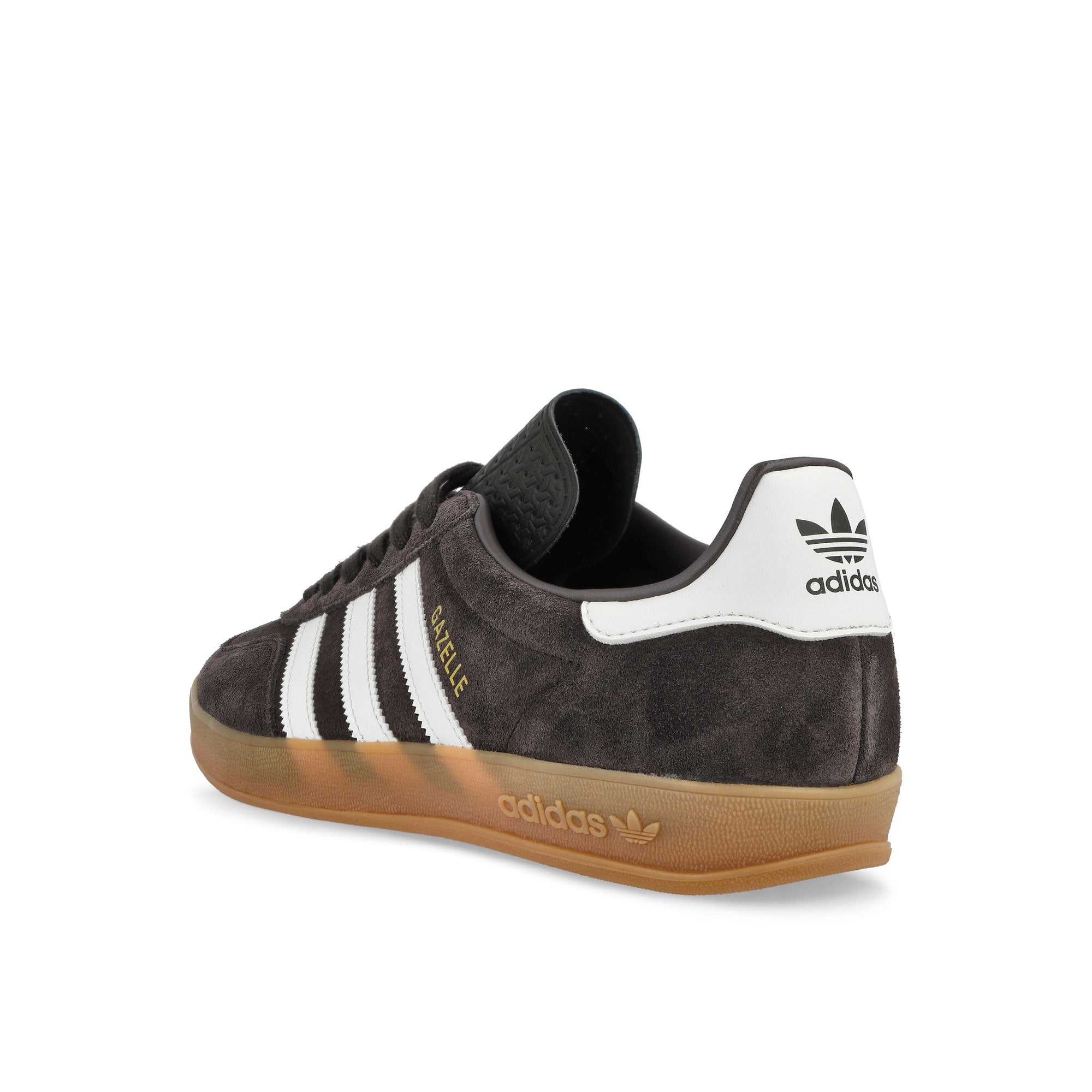 adidas Gazelle Indoor Aurora Coffee / Core White / Gum Low Top Sneakers HQ5152 Material | Overkill
