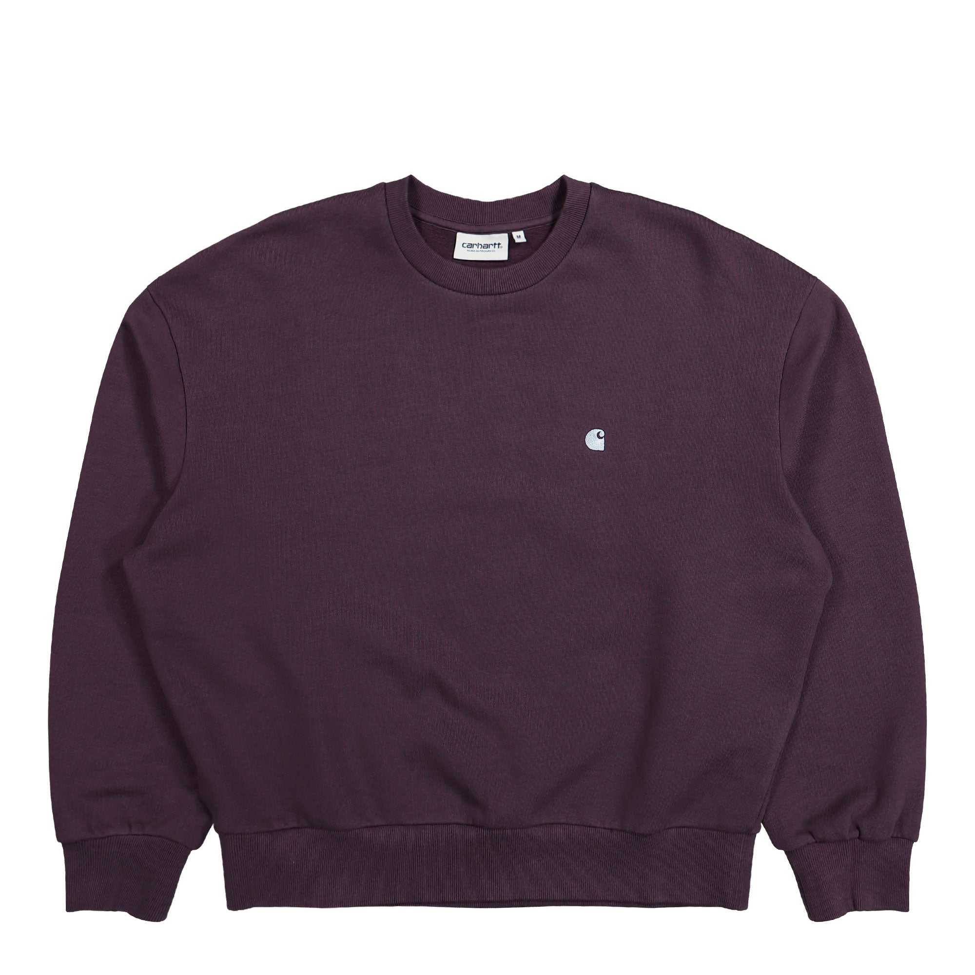 Carhartt WIP W Casey Sweatshirt Cozy Purple / Silver Sweatshirts I032643.3MV.XX.03 | Overkill
