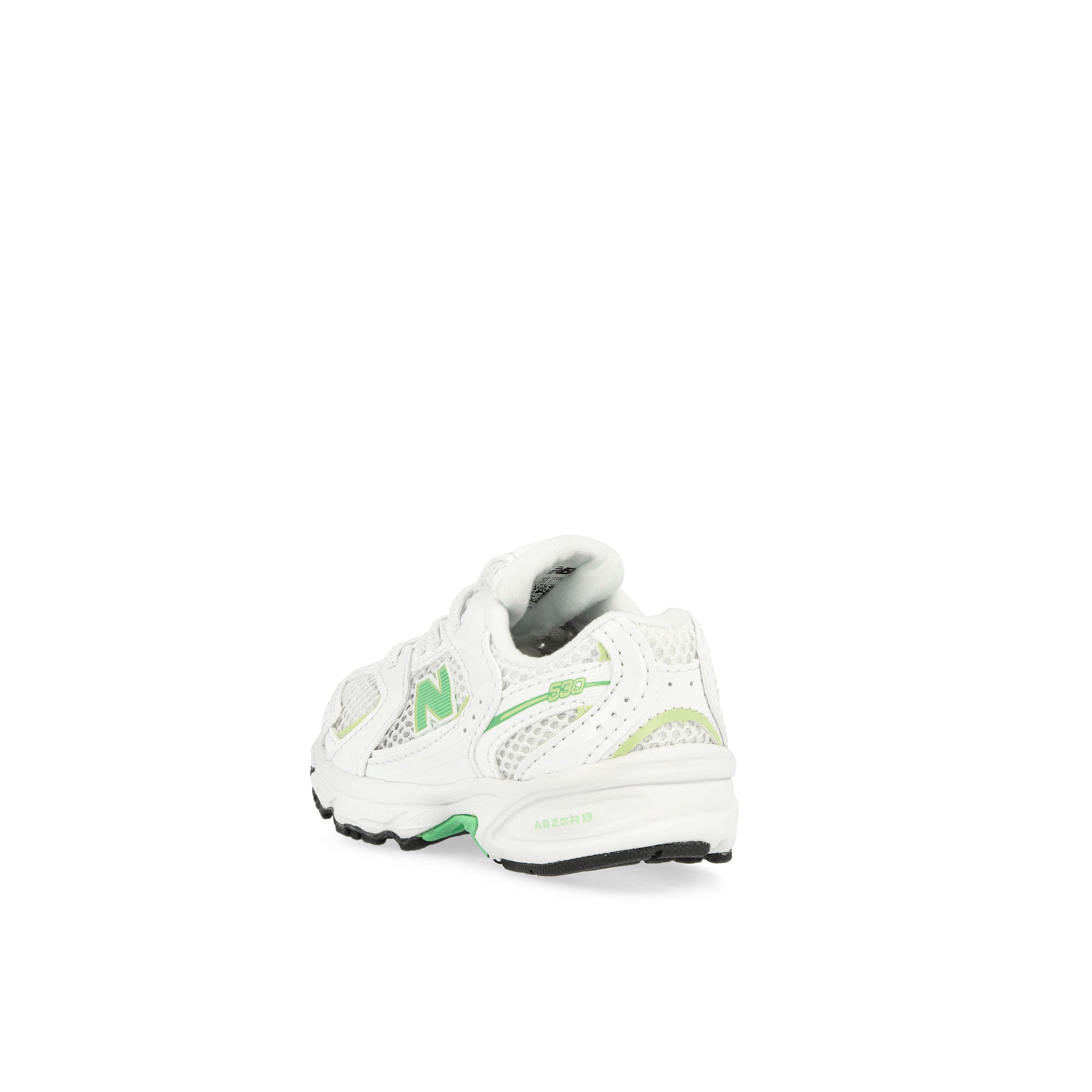 New Balance IZ530SM White Low Top Sneakers  Material | Overkill