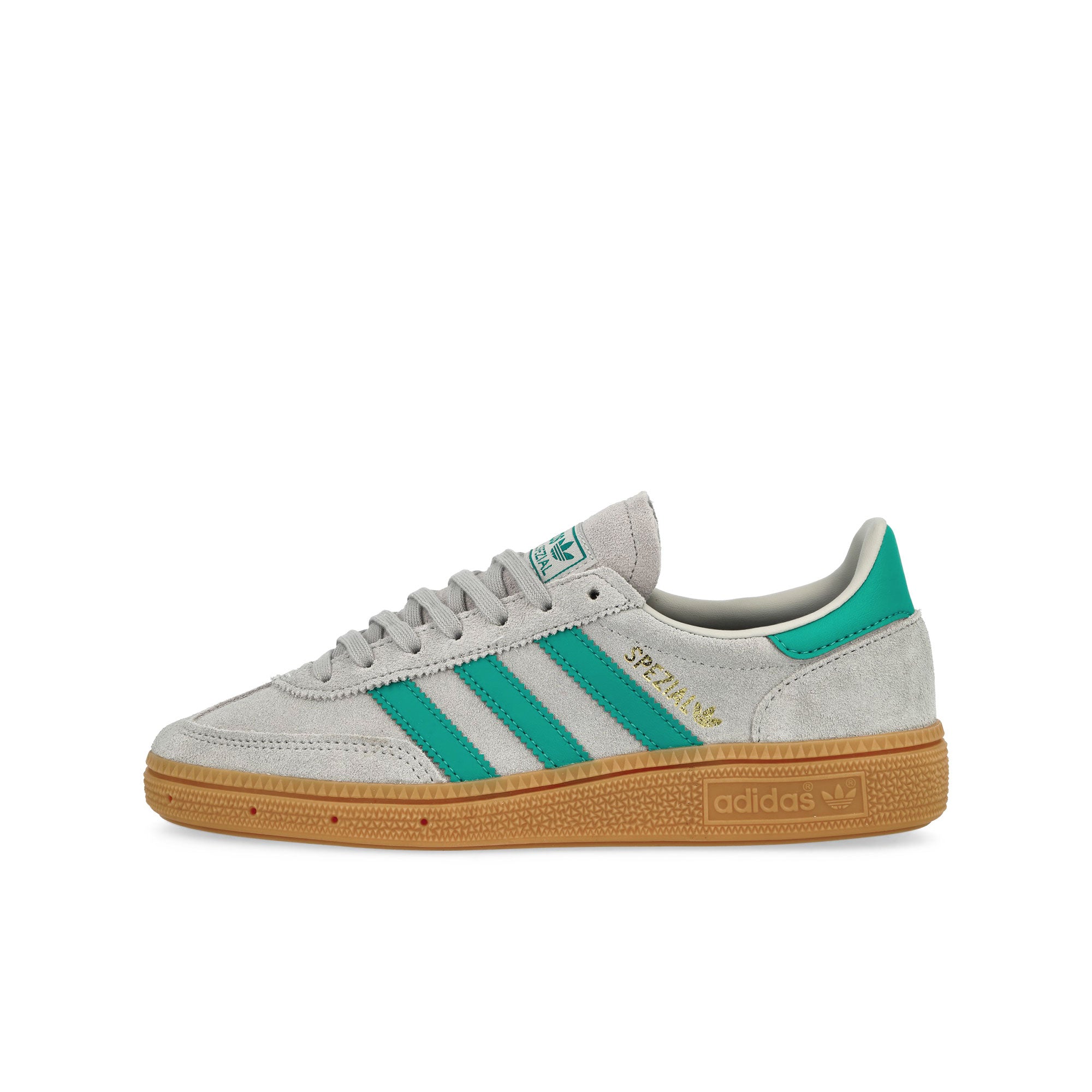 adidas Handball Spezial J Grey Two / Pure Teal / Gum 2 Low Top Sneakers JP7997 | Overkill