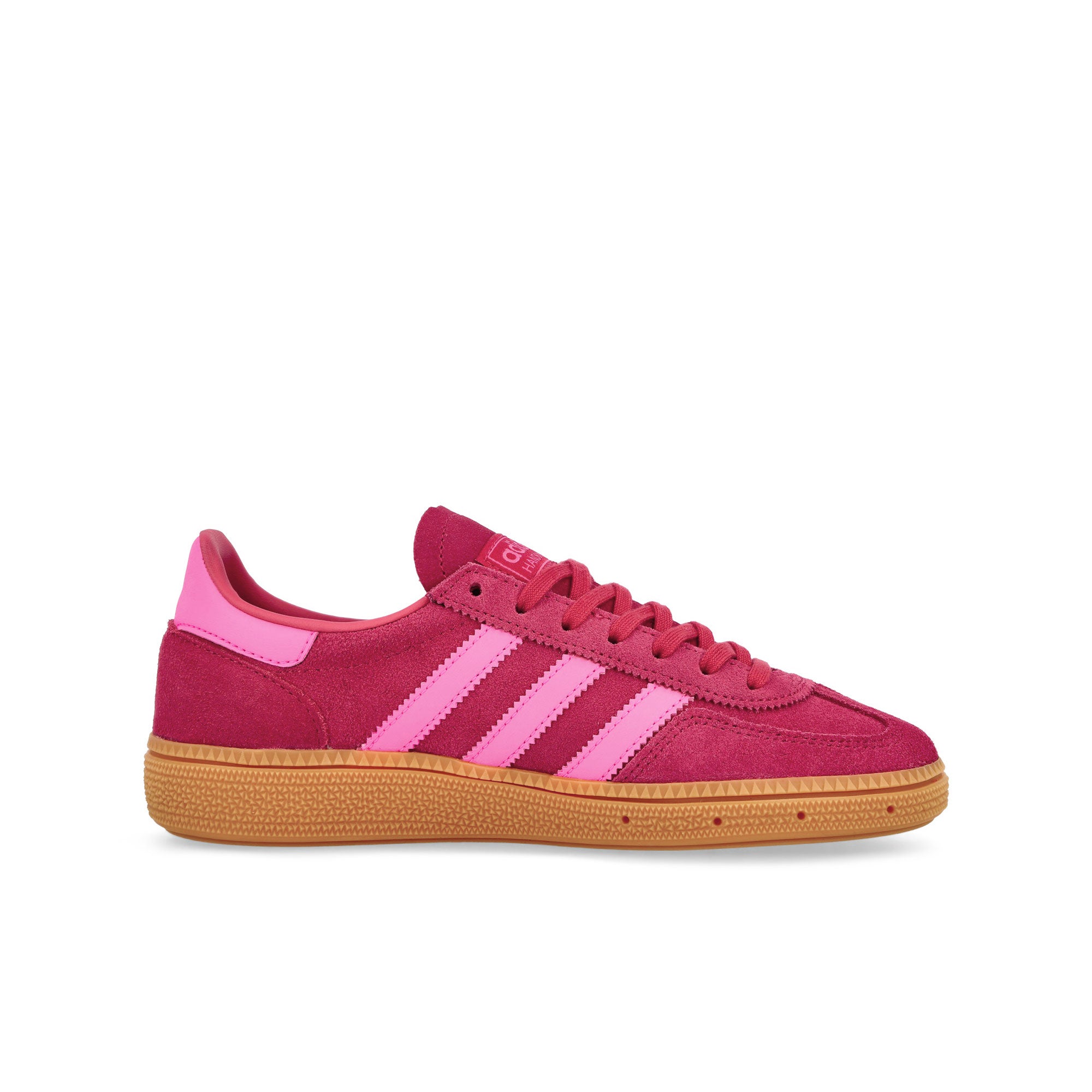 adidas Handball Spezial J Ruby Red / Lucid Pink / Gum2 Low Top Sneaker JP7999 Silhouette | Overkill