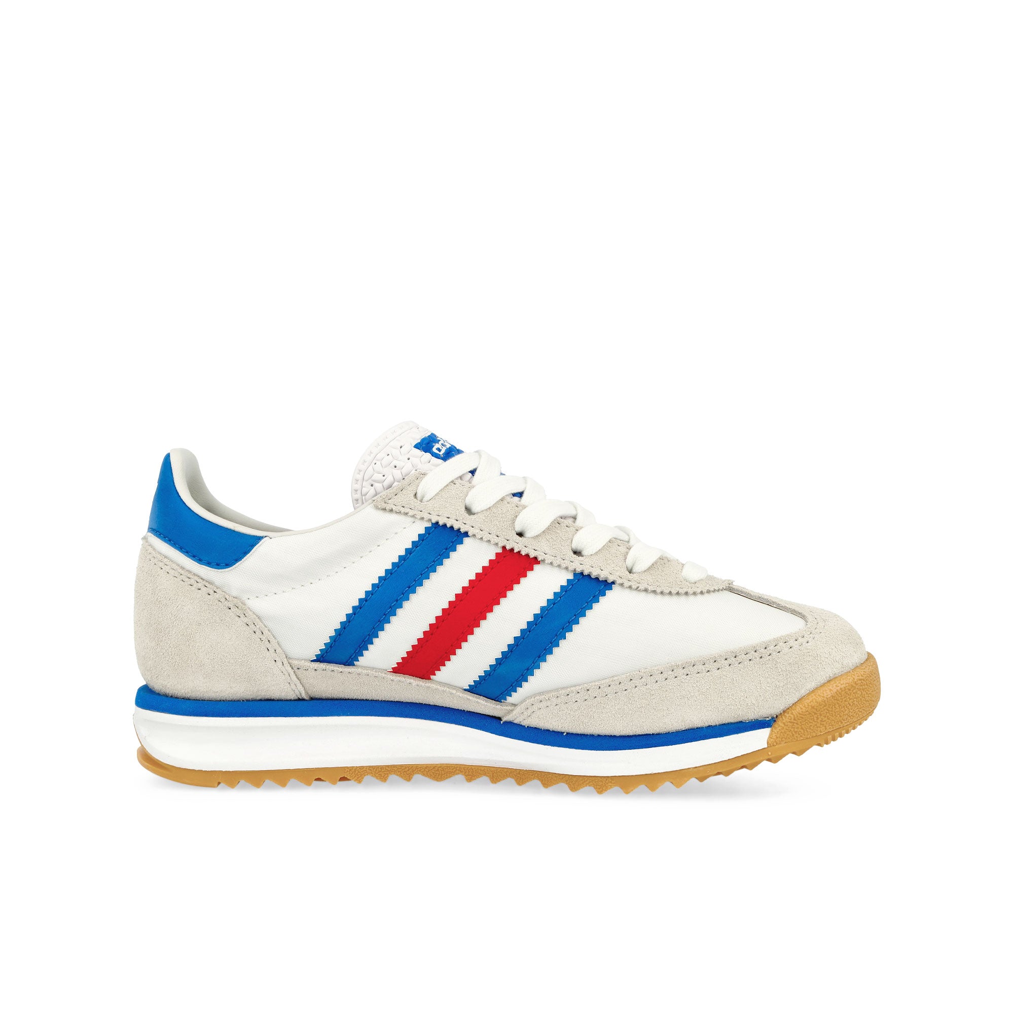 adidas SL 72 RS J Footwear White / Blue / Better Scarlet Low Top Sneakers Silhouette | Overkill