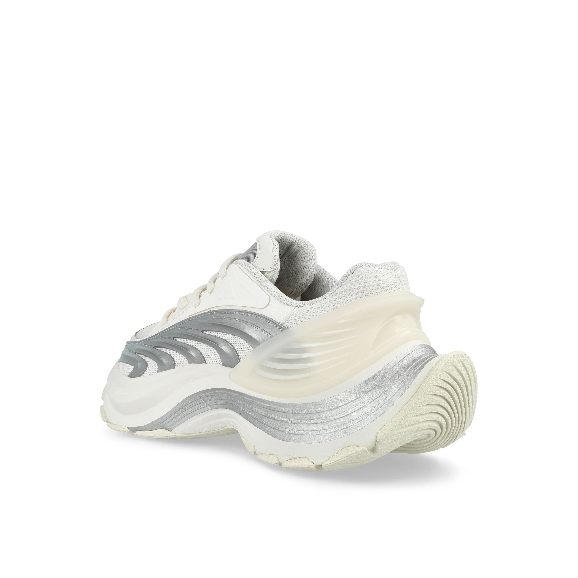 adidas XLG MTW Off White / Core White / Silver Metallic Low Top Sneakers JR6390 Material | Overkill
