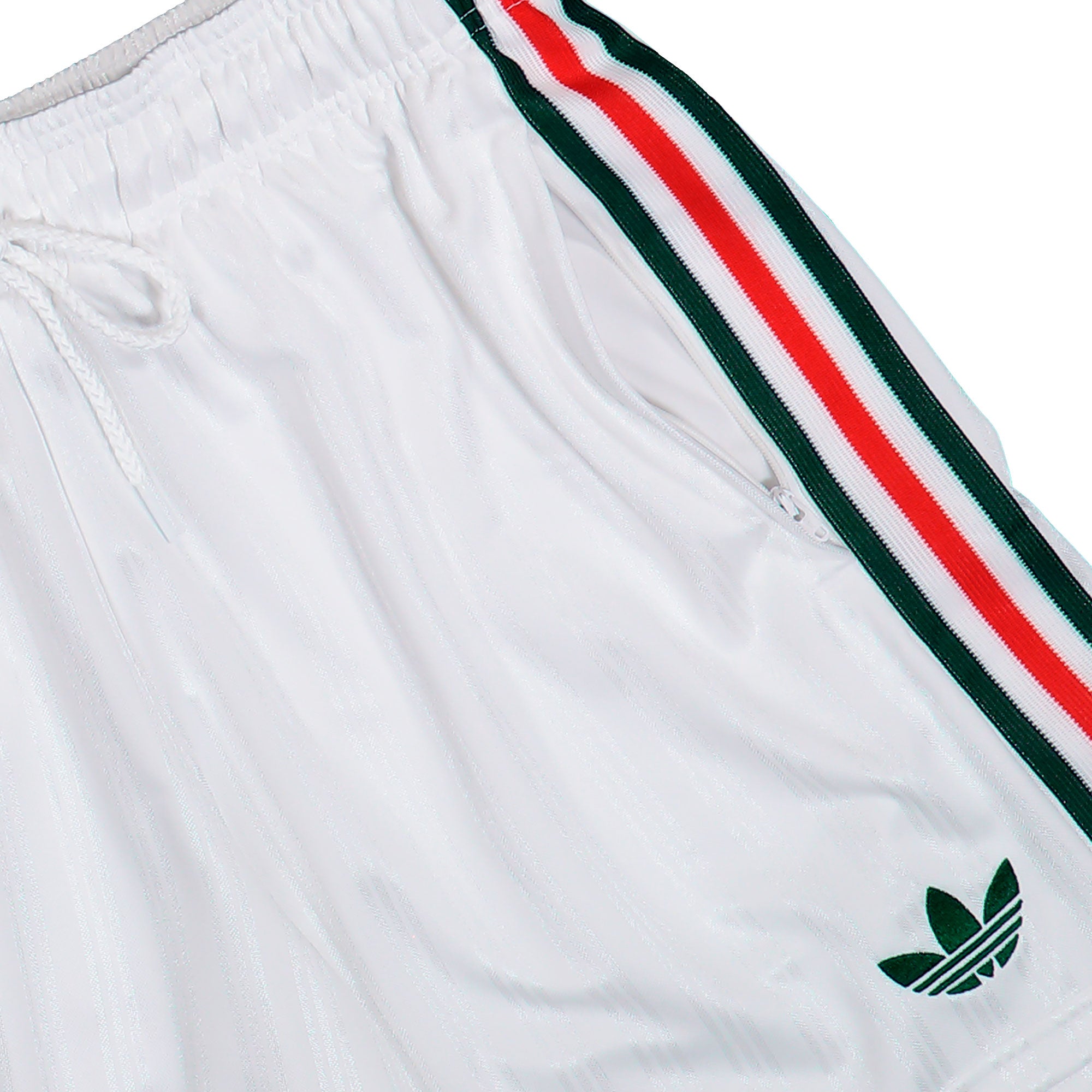 adidas FMF Mexico OG Shorts White Shorts JZ6484 Detail View 1 | Overkill
