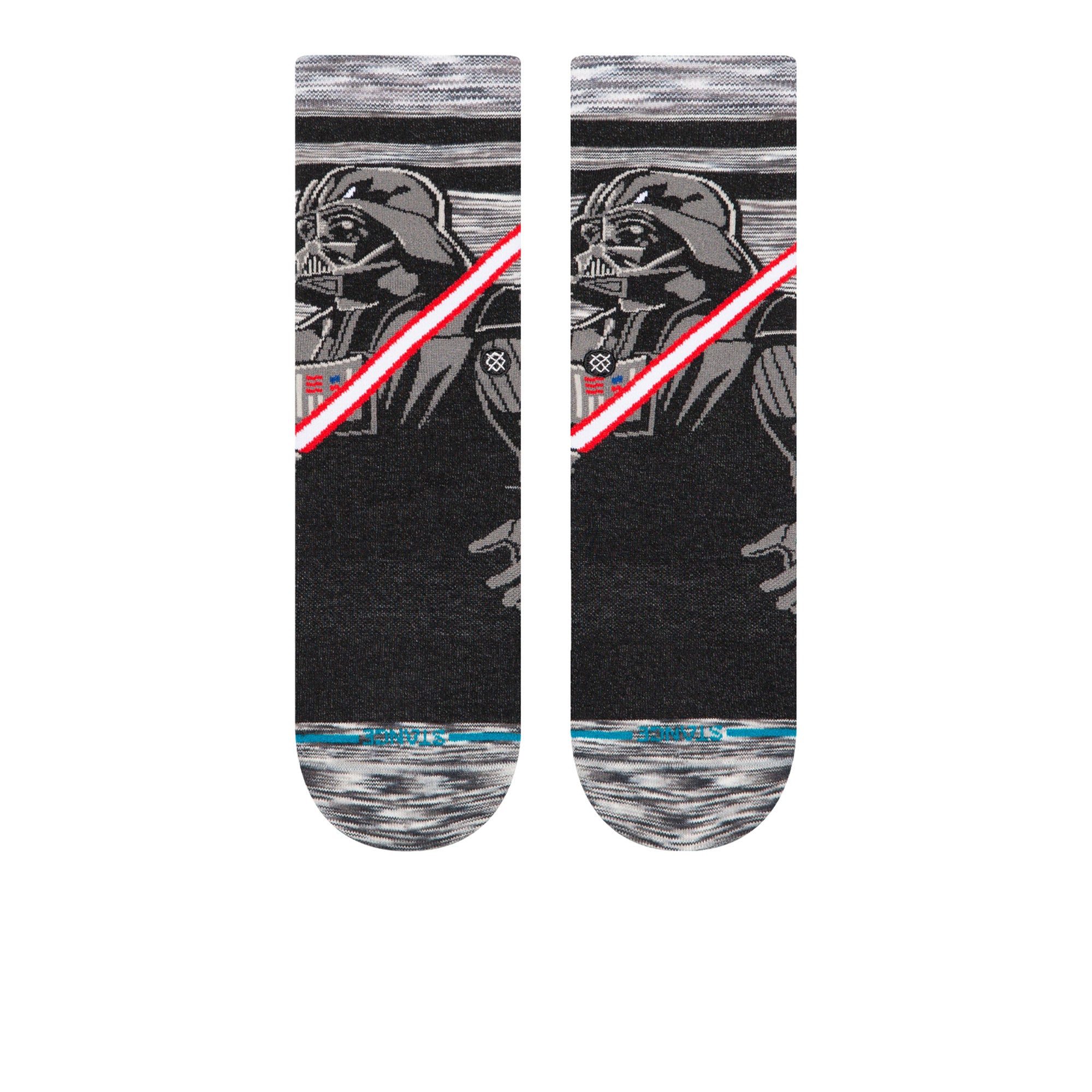 Stance Kids Darth Crew Socks Black Socks Close-up | Overkill