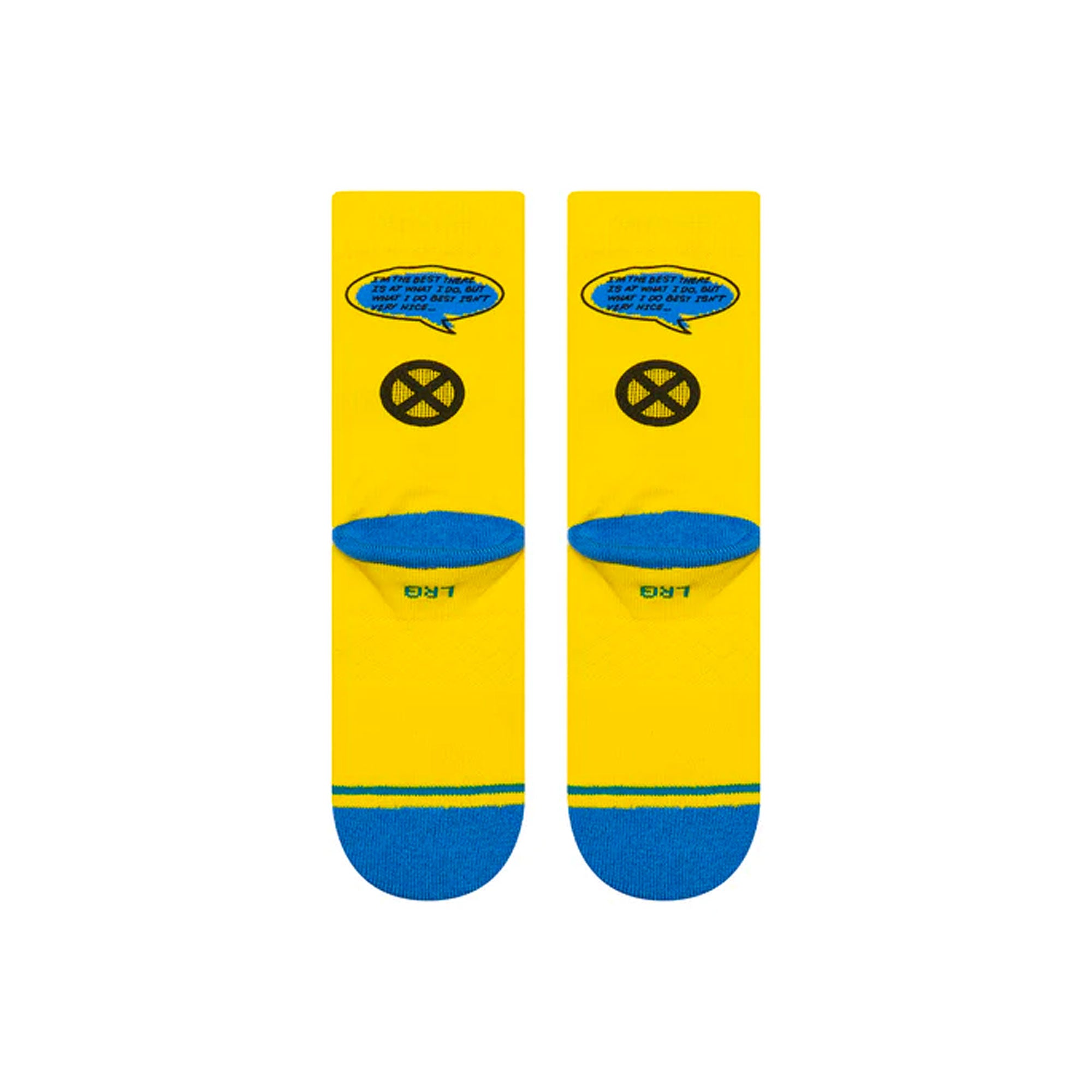 Stance Kids Wolverine Crew Socks Yellow Socks K555C25WOL-YEL Detailfoto | Overkill
