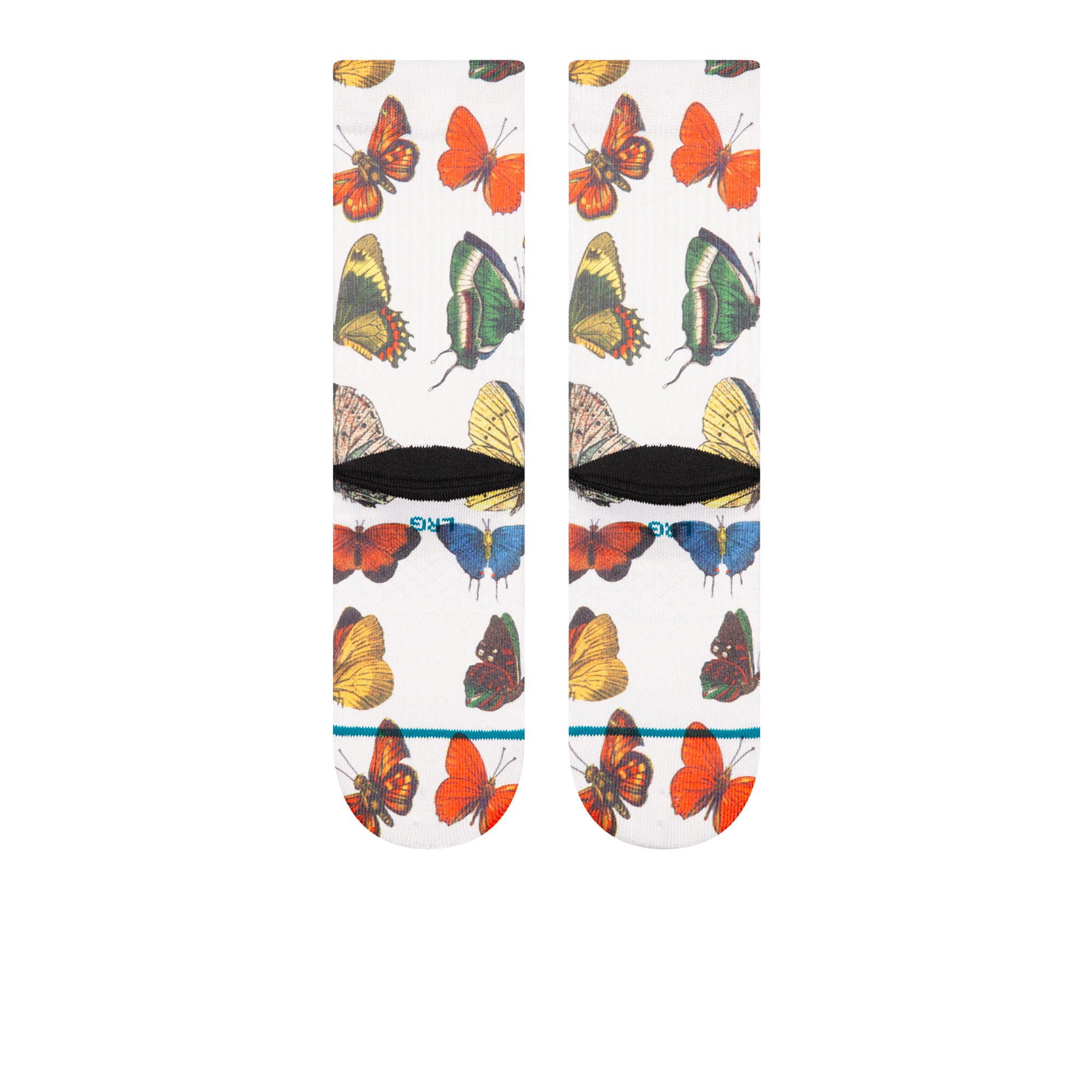Stance Kids Flutterby Crew Socks Canvas Socks Close-up | Overkill