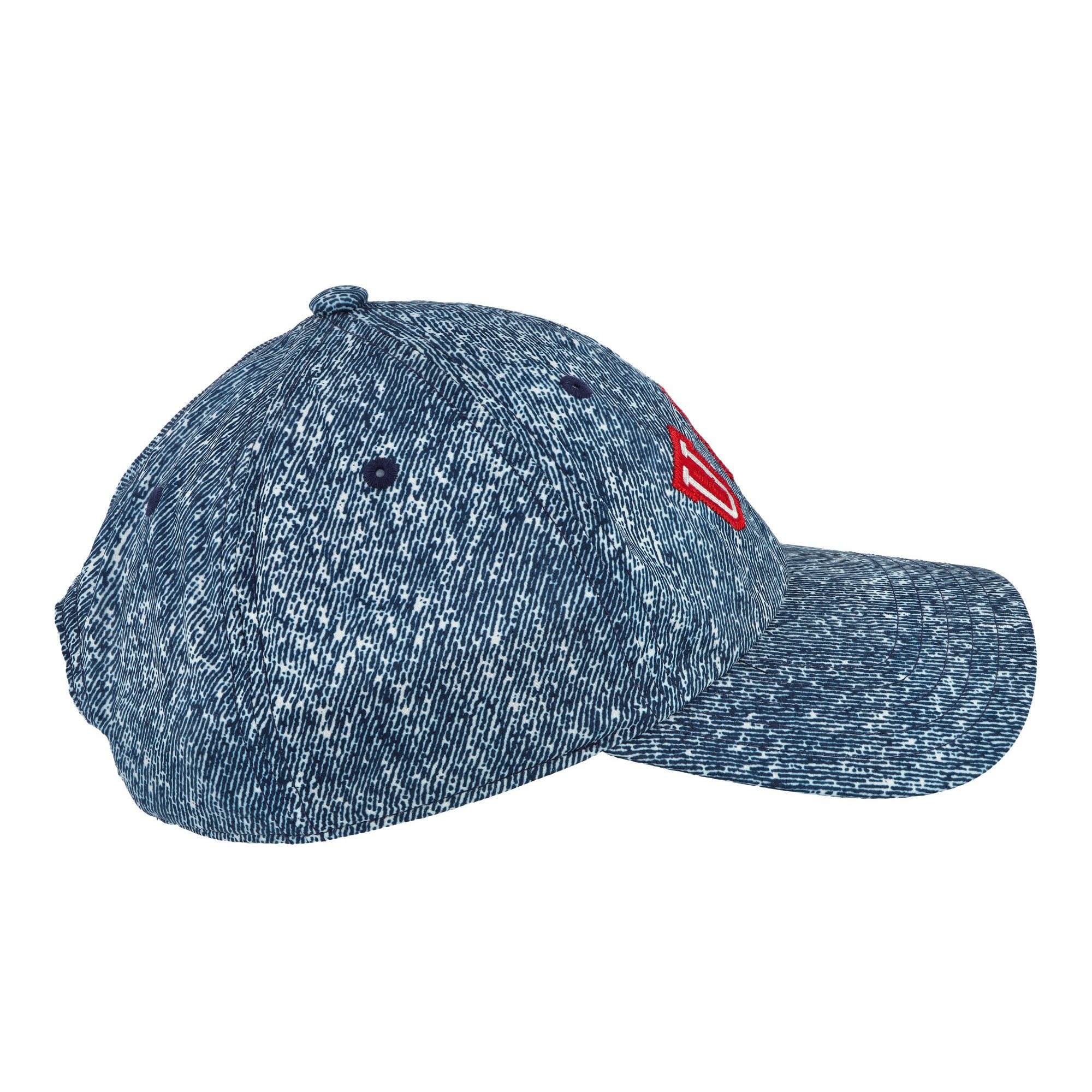 adidas Denim Graphic Cap White / Dark Blue / Power Red Caps KF3761 Detailfoto | Overkill
