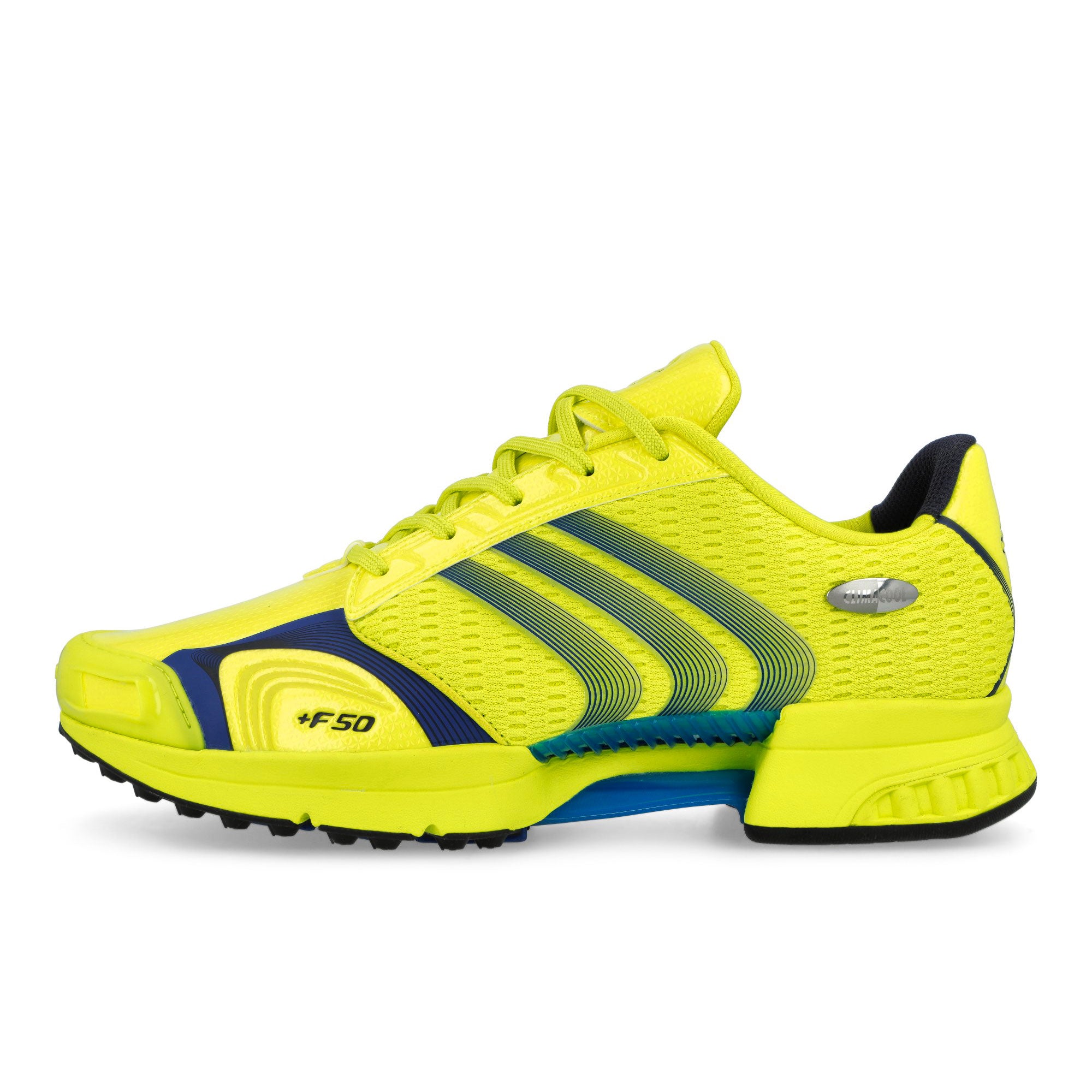 adidas Climacool F50 Acid Yellow / Night Indigo / Dark Marine Low Top Sneakers KI6020 | Overkill
