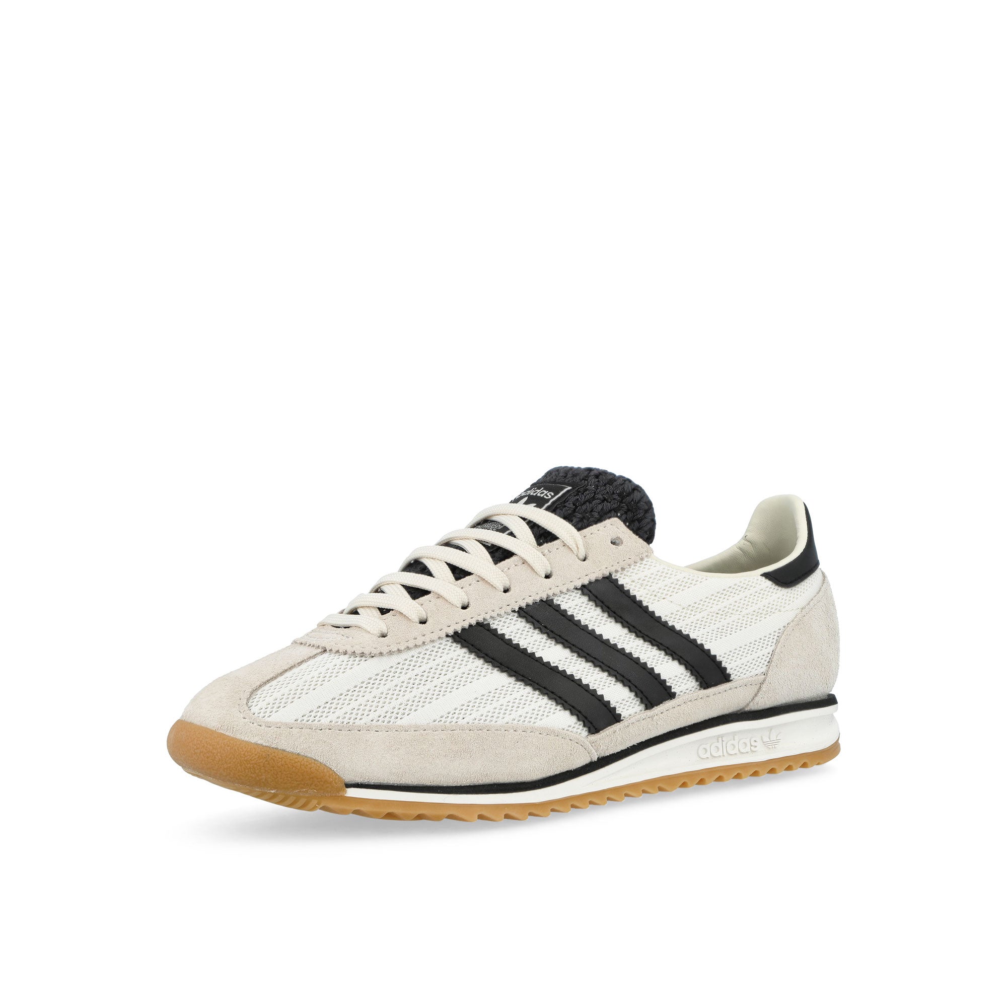 adidas SL 72 OG W Off White / Core Black / Wonder White Low Top Sneakers KJ6147 Close-up | Overkill
