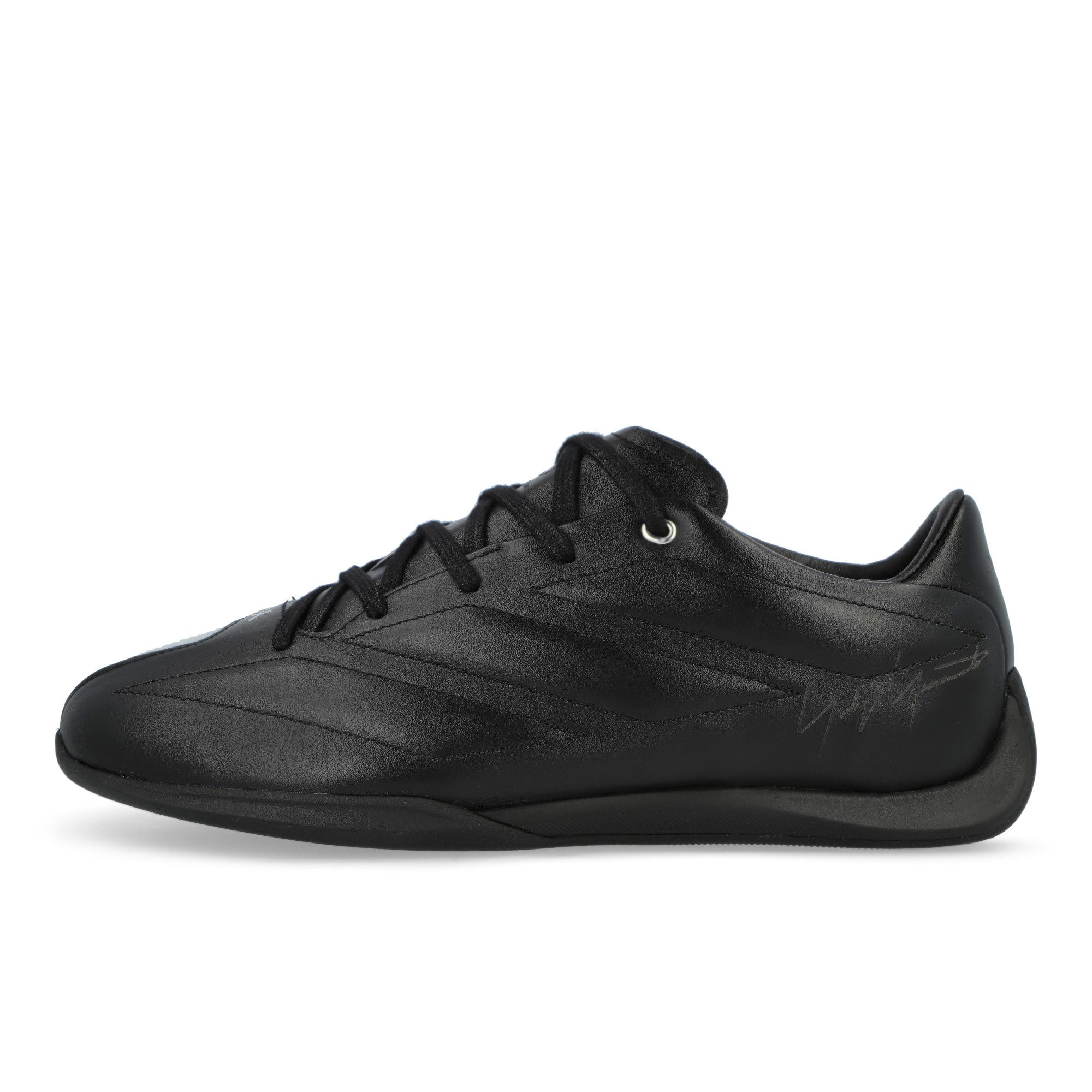 Mercedes-AMG Petronas F1 x Y-3 Feroza Lo Black / Silver Metallic / Black Low Top Sneakers KK1824 | Overkill