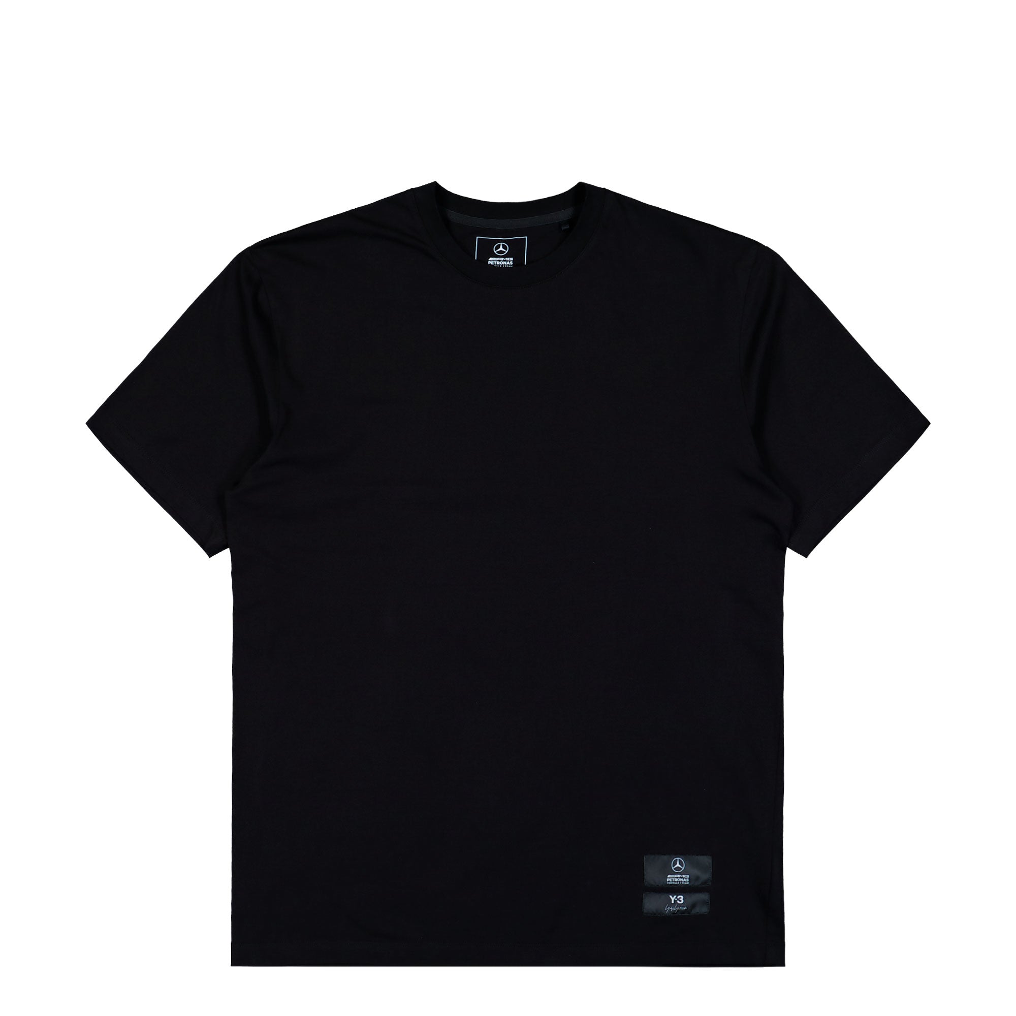 Mercedes-AMG Petronas F1 x Y-3 F1 Logo SS Tee Black T-Shirts KR2373 | Overkill