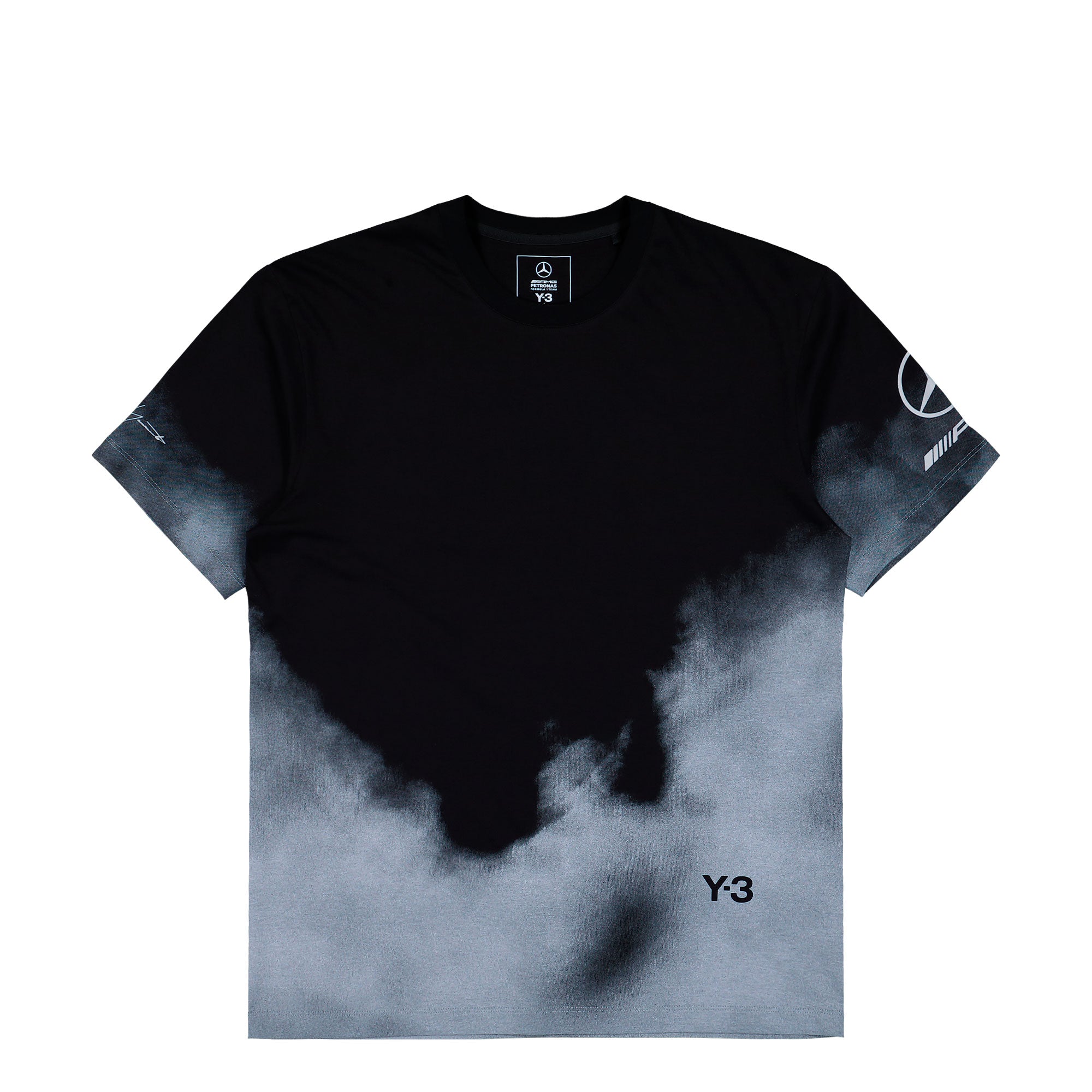 Mercedes-AMG Petronas F1 x Y-3 F1 Tour SS Tee Black T-Shirts KR2376 | Overkill