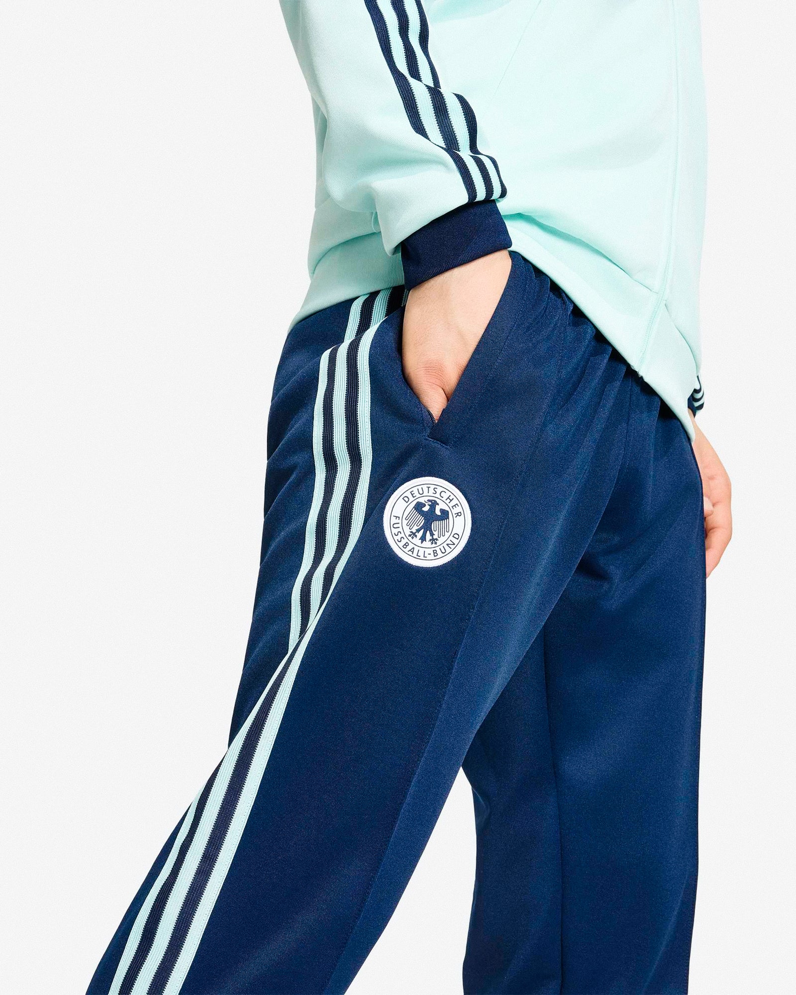 adidas DFB Germany OG Track Pant Collegiate Navy Sweat & Track Pants JZ9341 Style Inspiration | Overkill
