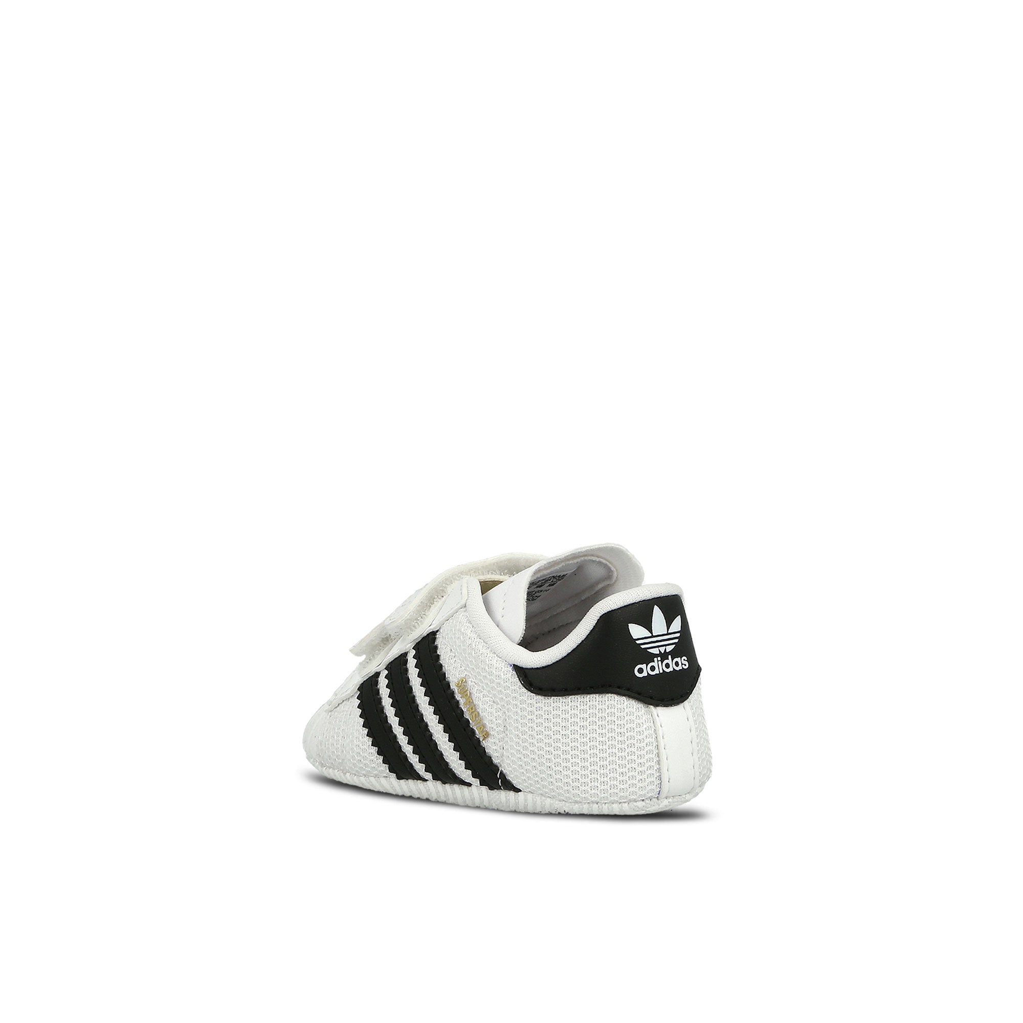 adidas Superstar Crib Footwear White / Core Black / Footwear White Low Top Sneakers S79916 Material | Overkill