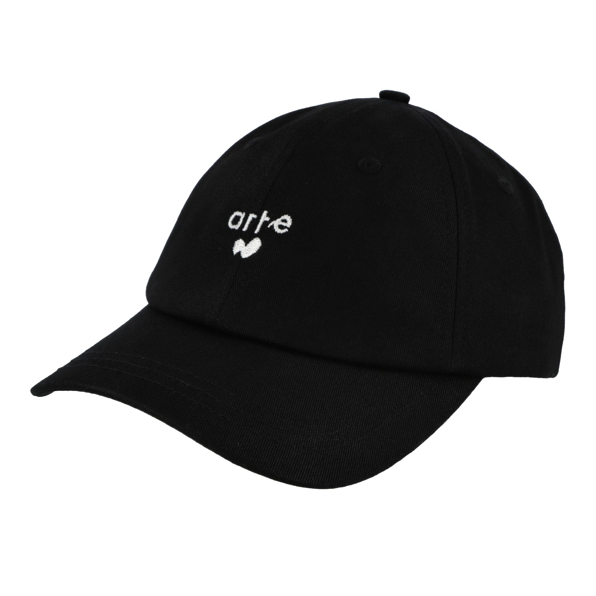 Arte Antwerp Heart Logo Cap Black Basecap SS26-215AC | Overkill
