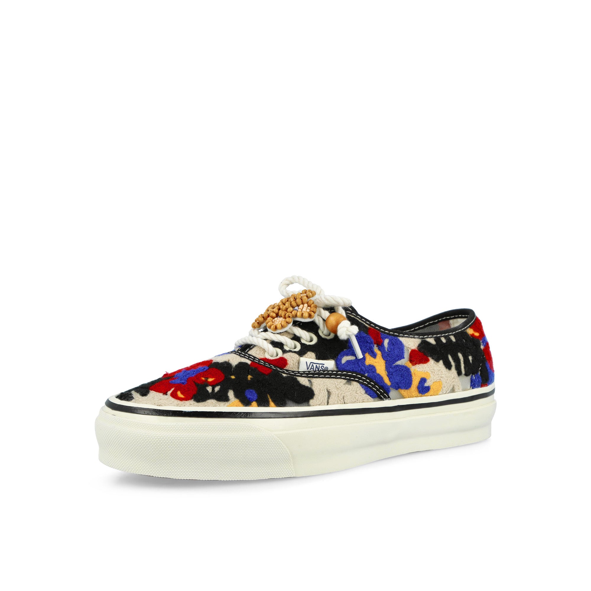 Vans LX Authentic 44 Needlework Multicolor Low Top Sneakers VN000Y0S4481 Close-up | Overkill